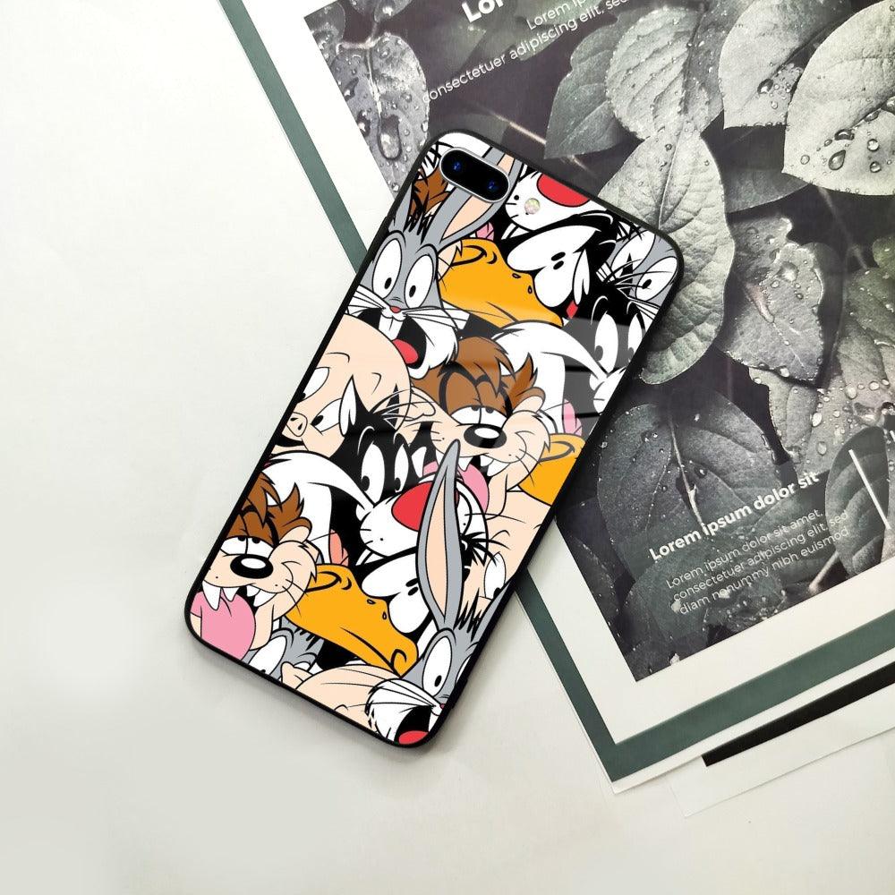 Cute Bugs Bunny Glass Case Cover For iPhone