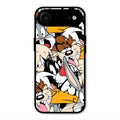 Cute Bugs Bunny Glass Case Cover For iPhone Air