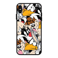 Cute Bugs Bunny Glass Case Cover For iPhone XS Max