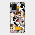 Cute Bugs Bunny Glass Case Cover For Iqoo 9 5G