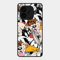 Cute Bugs Bunny Glass Case Cover For Iqoo Neo 10R 5G