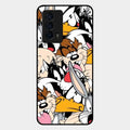 Cute Bugs Bunny Glass Case Cover For Iqoo Z5 5G