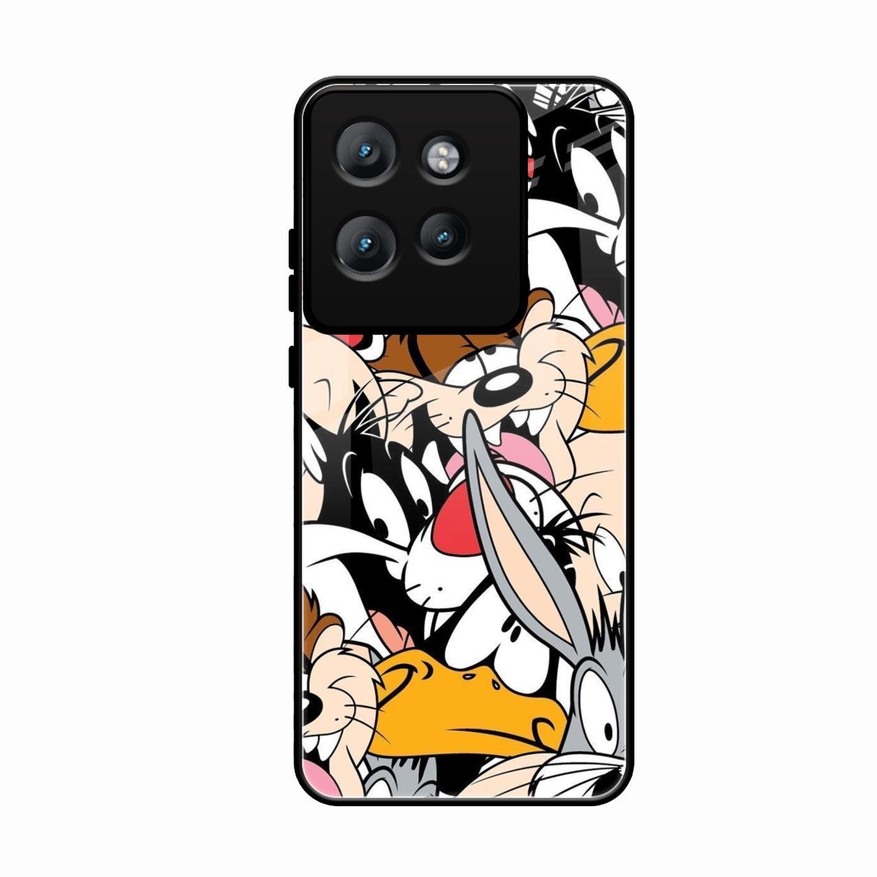 Cute Bugs Bunny Glass Case Cover For Motorola Edge 50 Neo