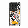 Cute Bugs Bunny Glass Case Cover For Motorola Edge 50 Pro