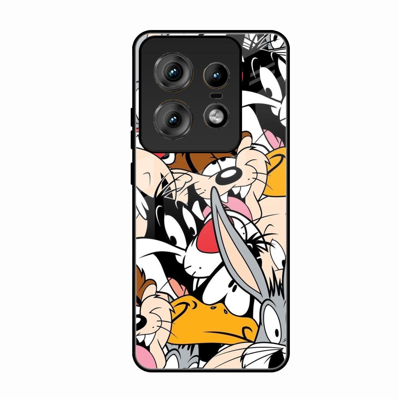 Cute Bugs Bunny Glass Case Cover For Motorola Edge 50 Pro