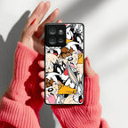 Cute Bugs Bunny Glass Case Cover For Motorola - ShopOnCliQ