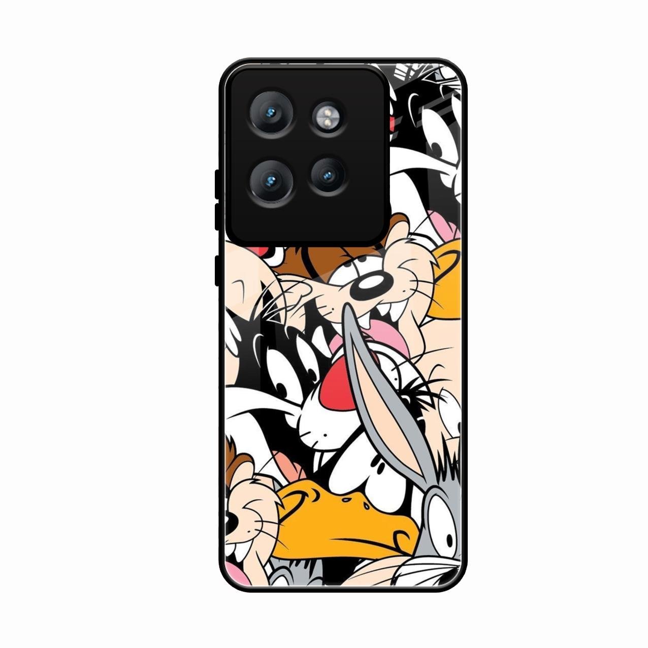 Cute Bugs Bunny Glass Case Cover For Motorola Edge 50