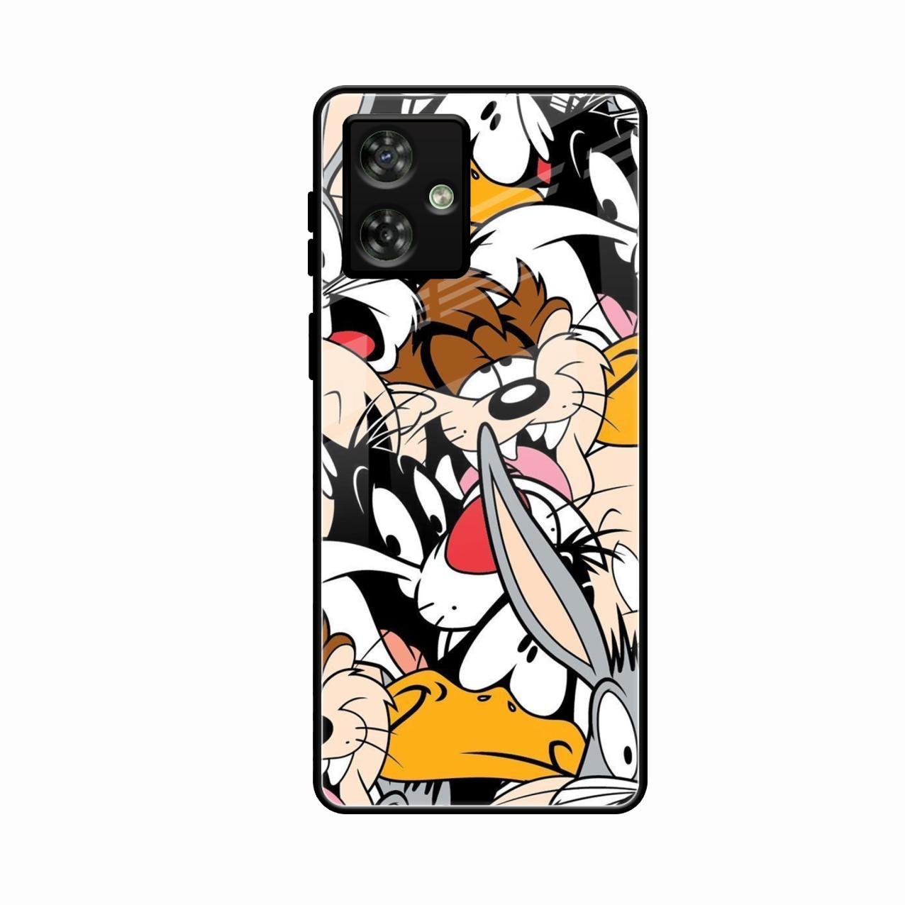 Cute Bugs Bunny Glass Case Cover For Motorola G54 5G