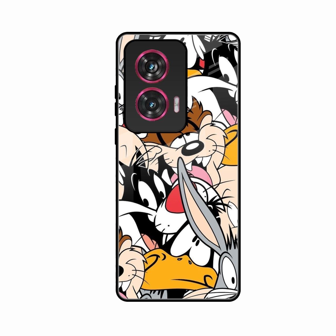 Cute Bugs Bunny Glass Case Cover For Motorola G96 5G