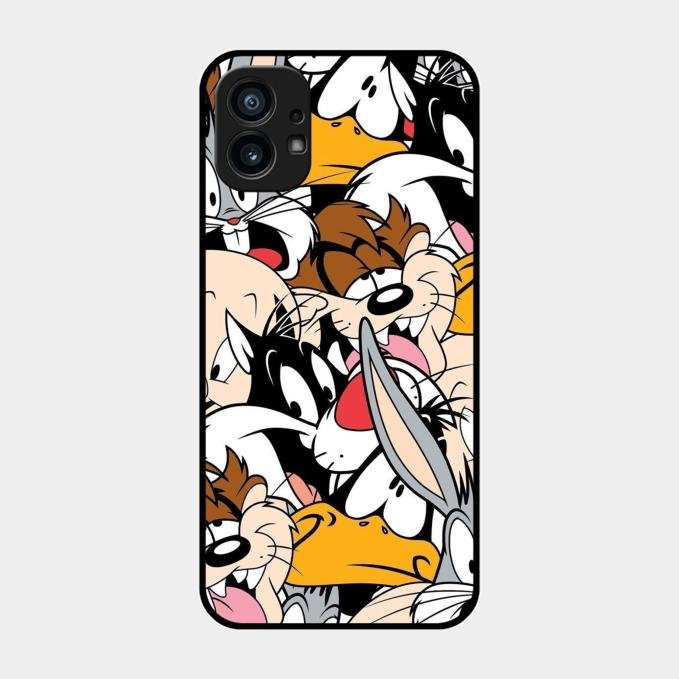 Cute Bugs Bunny Glass Case Cover For Nothing Phone 1