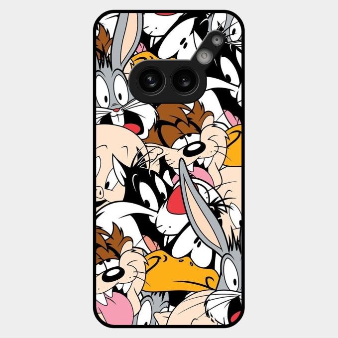 Cute Bugs Bunny Glass Case Cover For Nothing Phone 2A Plus
