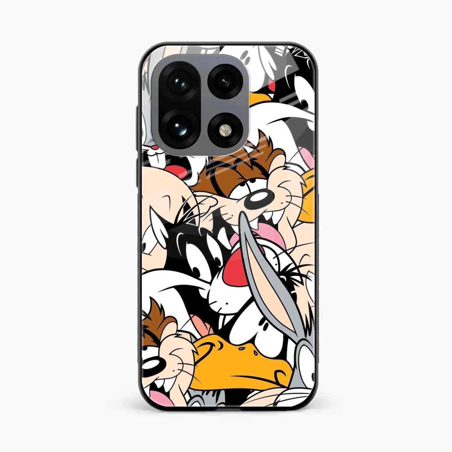 Cute Bugs Bunny Glass Case Cover For OnePlus 15 5G
