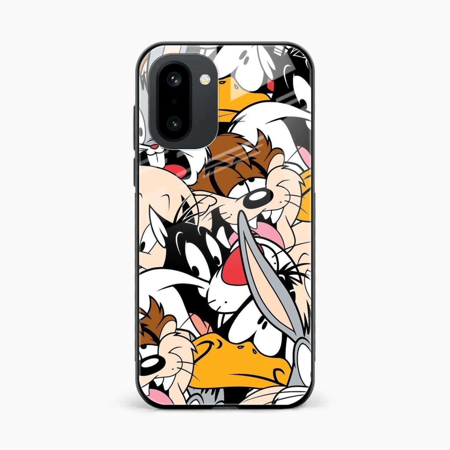 Cute Bugs Bunny Glass Case Cover For OnePlus 15R 5G