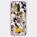 Cute Bugs Bunny Glass Case Cover For Oneplus 8