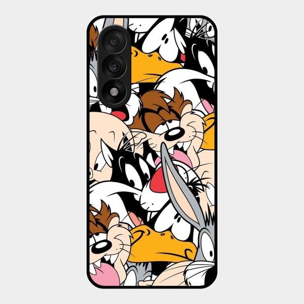 Cute Bugs Bunny Glass Case Cover For Oneplus Nord 5 5G