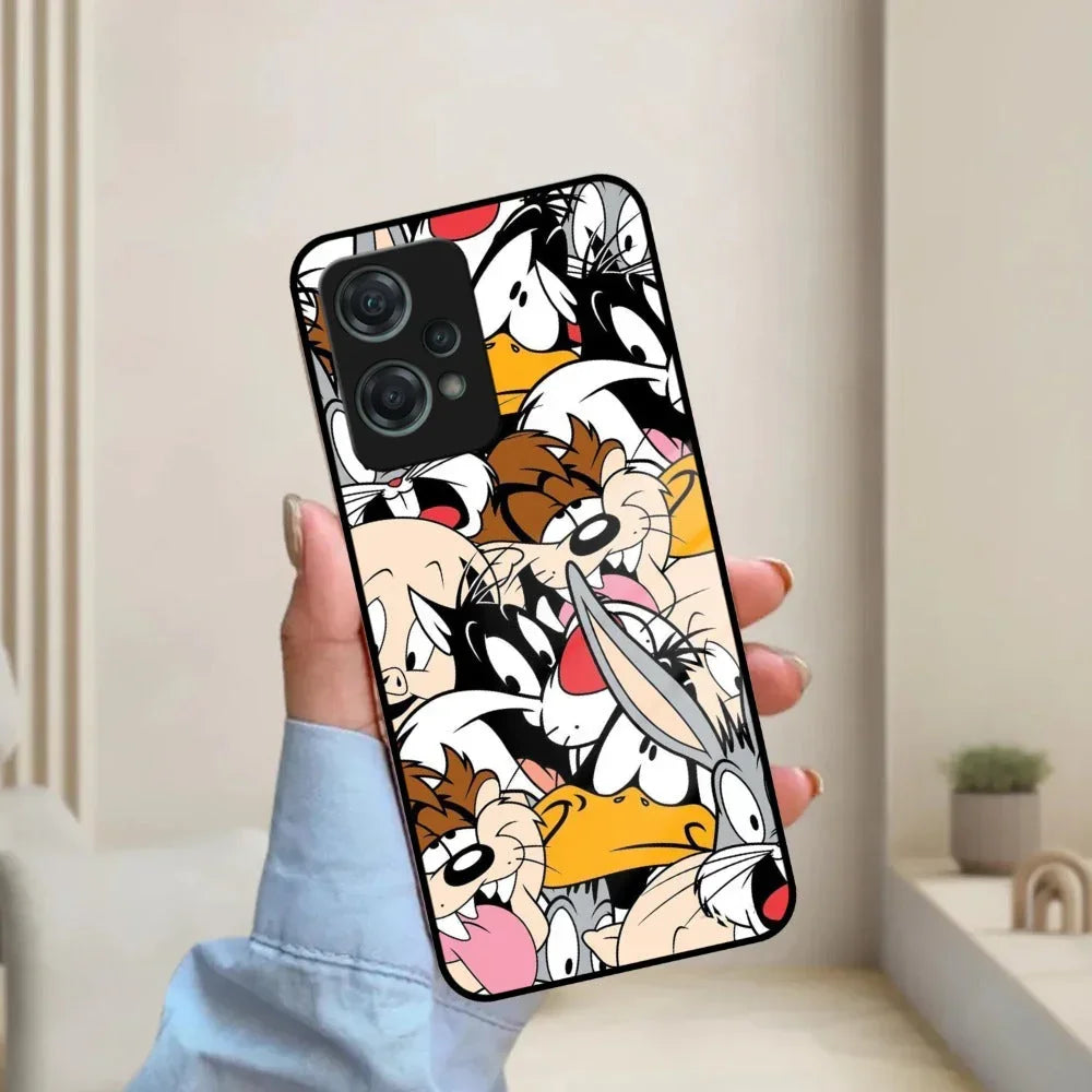 Cute Bugs Bunny Glass Case Cover For Oneplus - ShopOnCliQ