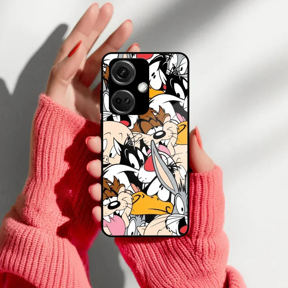 Cute Bugs Bunny Glass Case Cover For Oneplus - ShopOnCliQ