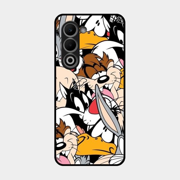 Cute Bugs Bunny Glass Case Cover For Oppo A5 5G