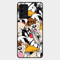 Cute Bugs Bunny Glass Case Cover For Oppo A55