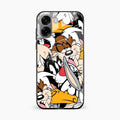 Cute Bugs Bunny Glass Case Cover For Oppo A6X 5G