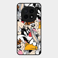 Cute Bugs Bunny Glass Case Cover For Oppo F29 Pro 5G