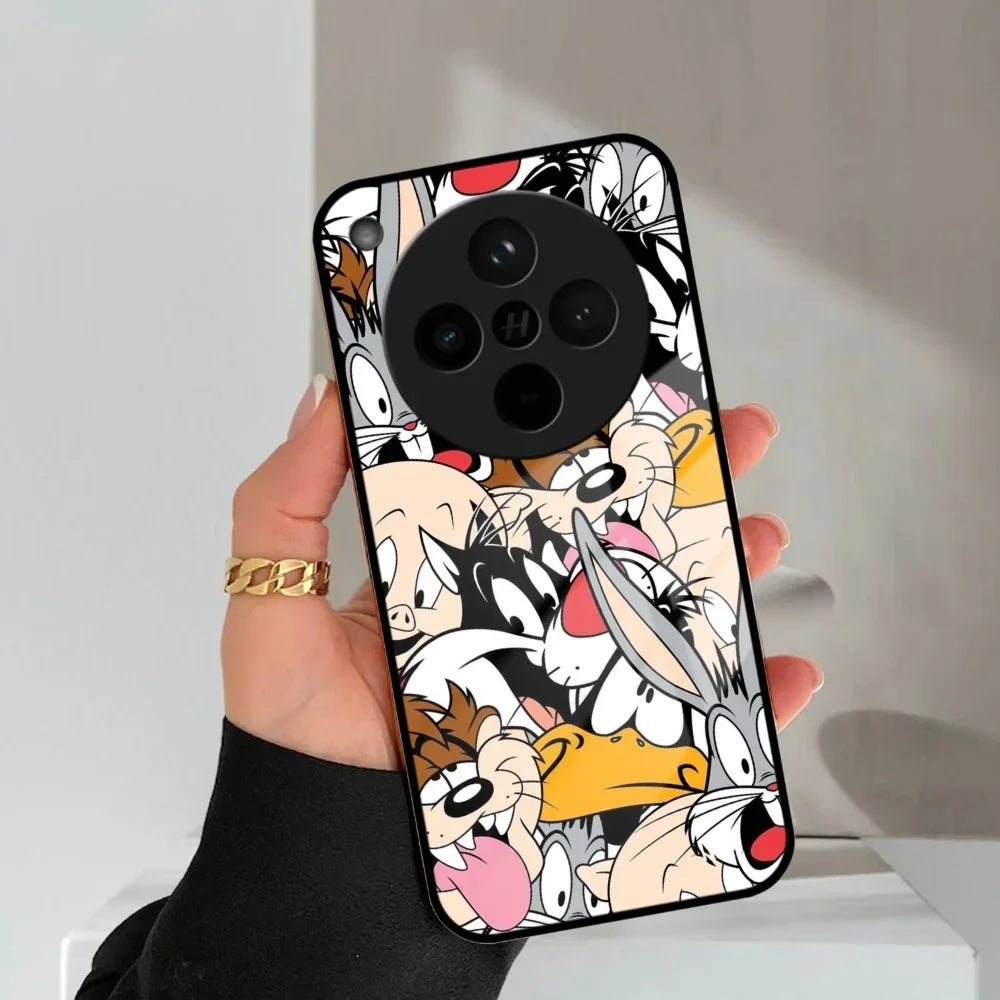 Cute Bugs Bunny Glass Case Cover For Oppo - ShopOnCliQ