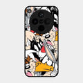 Cute Bugs Bunny Glass Case Cover For Oppo Find X8 5G