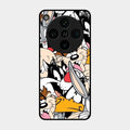 Cute Bugs Bunny Glass Case Cover For Oppo Find X8 Pro 5G