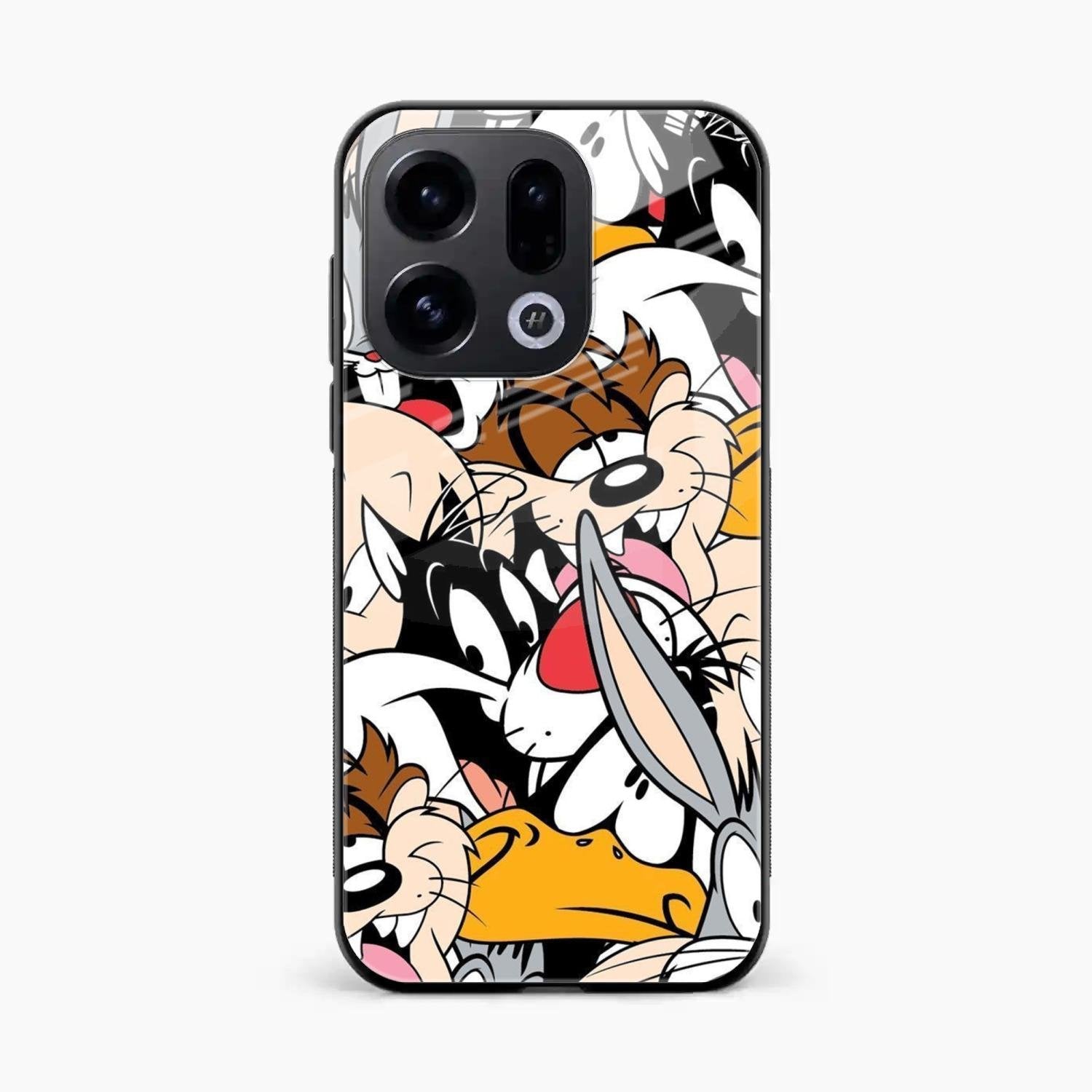 Cute Bugs Bunny Glass Case Cover For Oppo Find X9 5G