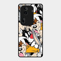Cute Bugs Bunny Glass Case Cover For Oppo Reno 11 Pro 5G