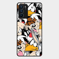Cute Bugs Bunny Glass Case Cover For Oppo Reno 6 5G