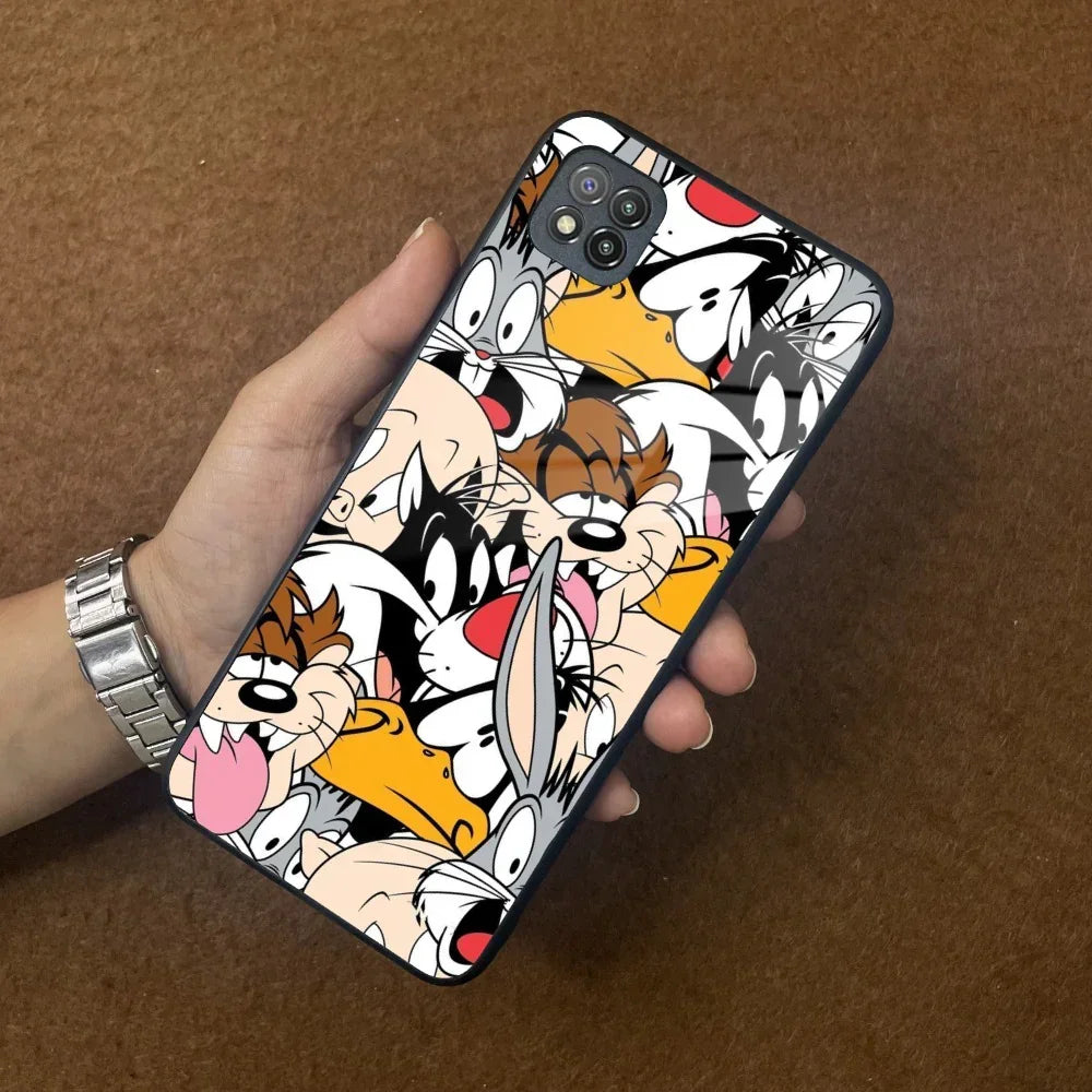 Cute Bugs Bunny Glass Case Cover For Poco - ShopOnCliQ
