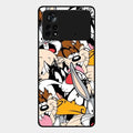 Cute Bugs Bunny Glass Case Cover For Poco X4 Pro 5G