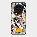 Cute Bugs Bunny Glass Case Cover For Realme 13 5G