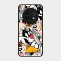 Cute Bugs Bunny Glass Case Cover For Realme 13 Plus 5G