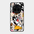 Cute Bugs Bunny Glass Case Cover For Realme 14 Pro Plus 5G