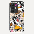 Cute Bugs Bunny Glass Case Cover For Realme 15X 5G