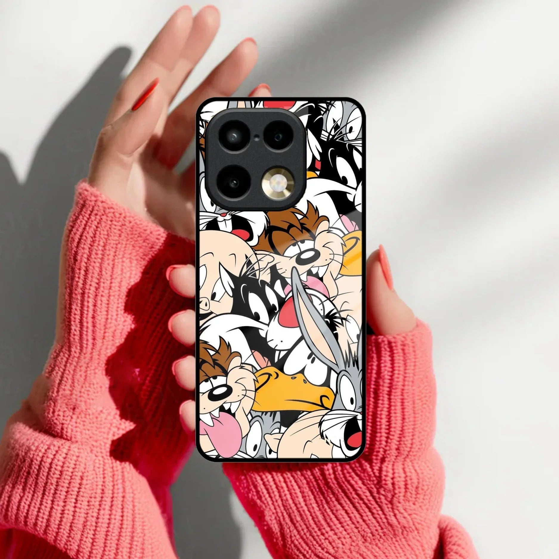 Vintage Vibes Glass Case Cover For Realme/Narzo
