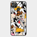 Cute Bugs Bunny Glass Case Cover For Realme C21Y