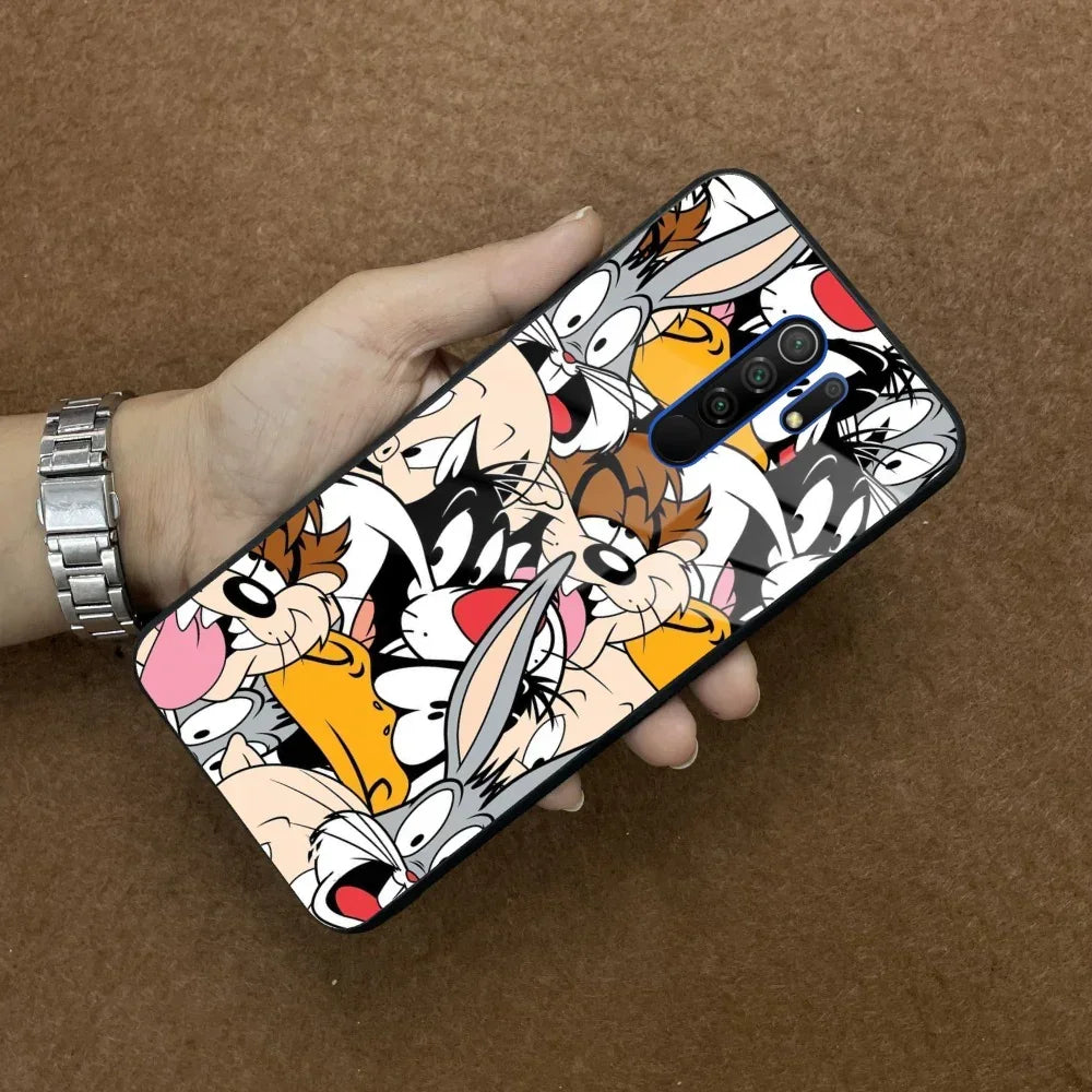 Cute Bugs Bunny Glass Case Cover For Poco - ShopOnCliQ