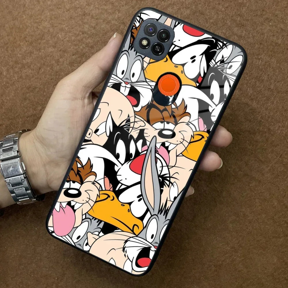 Cute Bugs Bunny Glass Case Cover For Poco - ShopOnCliQ