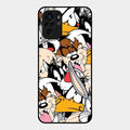 Cute Bugs Bunny Glass Case Cover For Redmi Note 10
