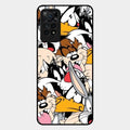 Cute Bugs Bunny Glass Case Cover For Redmi Note 11 Pro Plus 5G