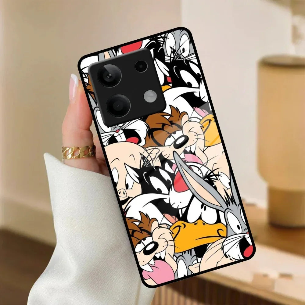 Cute Bugs Bunny Glass Case Cover For Poco - ShopOnCliQ