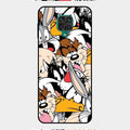 Cute Bugs Bunny Glass Case Cover For Redmi Note 9 Pro Max