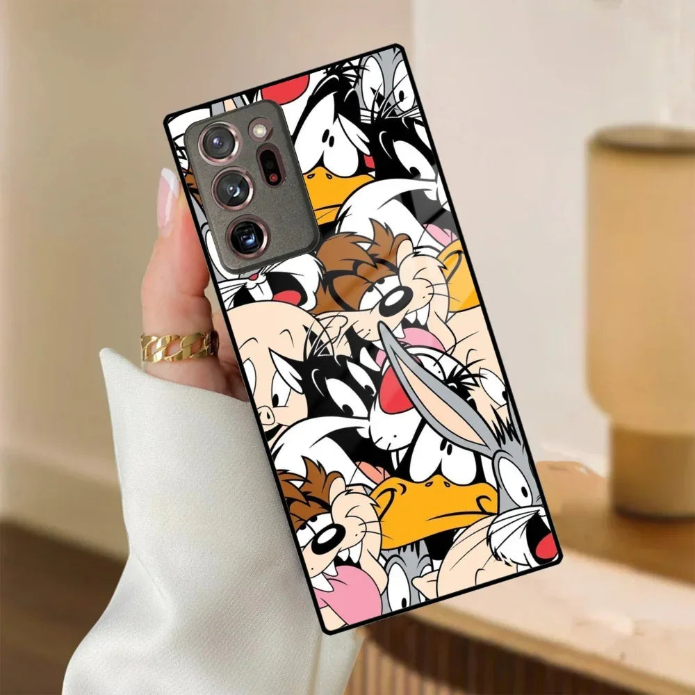 Cute Bugs Bunny Glass Case Cover For Samsung - ShopOnCliQ