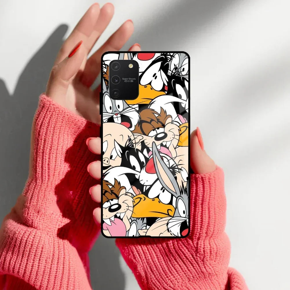 Cute Bugs Bunny Glass Case Cover For Samsung - ShopOnCliQ