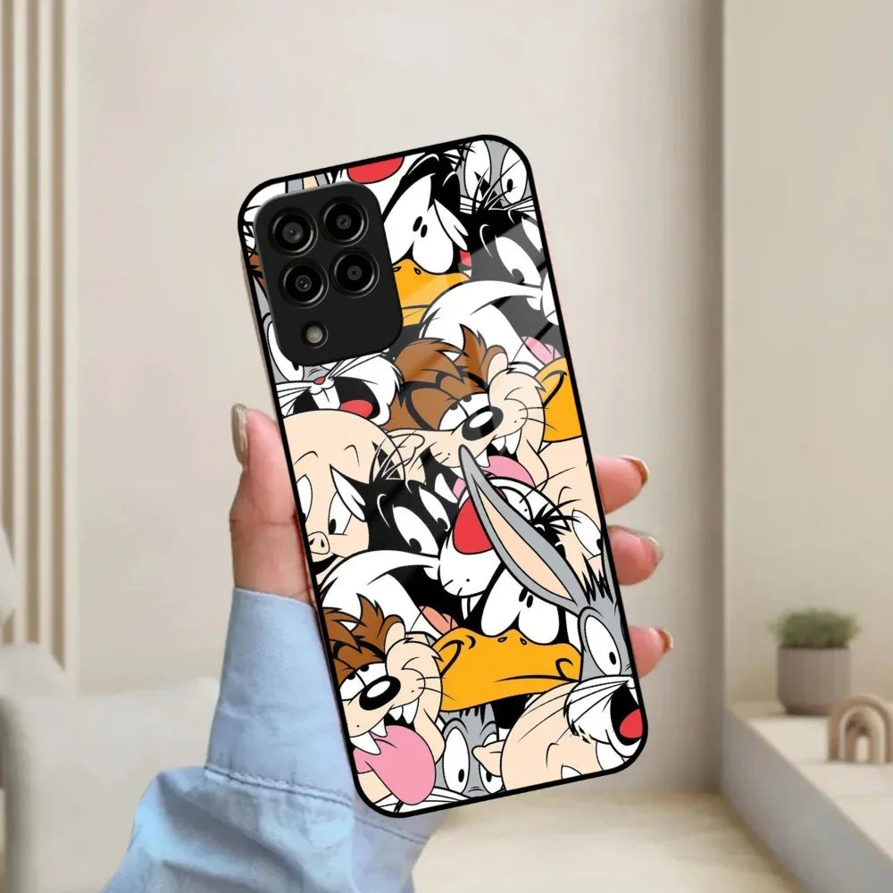 Cute Bugs Bunny Glass Case Cover For Samsung - ShopOnCliQ