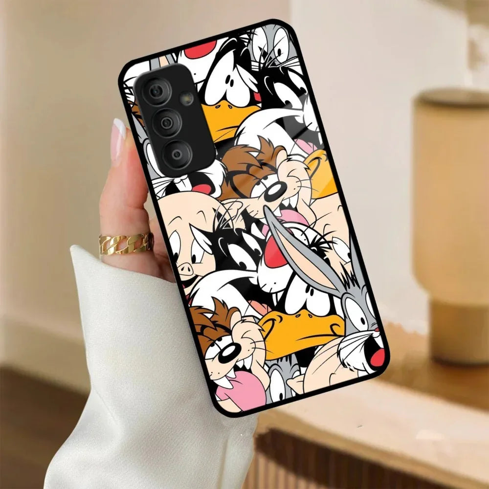 Cute Bugs Bunny Glass Case Cover For Samsung - ShopOnCliQ
