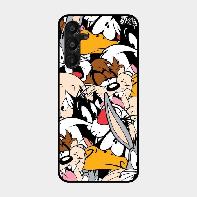 Cute Bugs Bunny Glass Case Cover For Samsung Galaxy A16 5G